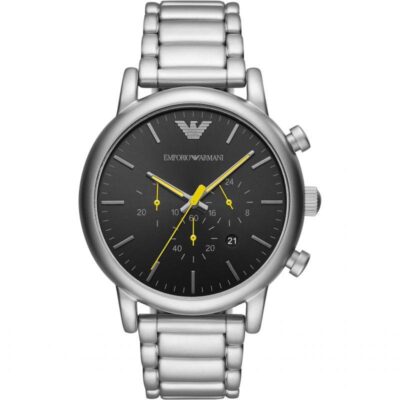 Emporio Armani Men's Luigi Chronograph Steel Watch - AR11324